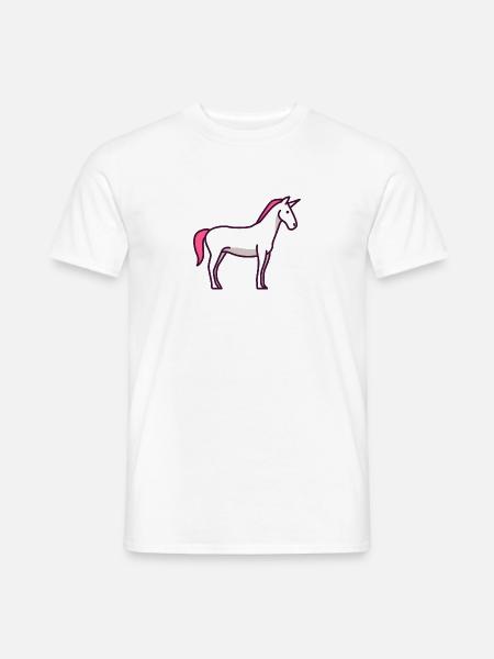 Unicorn - unicorn - Men's T-Shirt - white