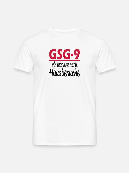 gsg9 - Men's T-Shirt - white