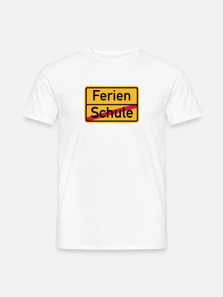 Ferien - Männer T-Shirt - Weiß