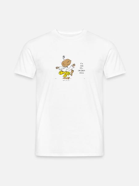 Ich tanz mal drüber nach - Männer T-Shirt - Weiß