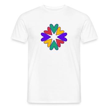 MAMA. MUTTERTAG. SCHÖNEN MUTTERTAG. ICH LIEBE DICH - Männer T-Shirt - Weiß - Vorne - AI Model Male 178 dark (178cm)