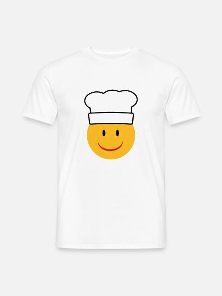 cuisiner - T-shirt homme - blanc