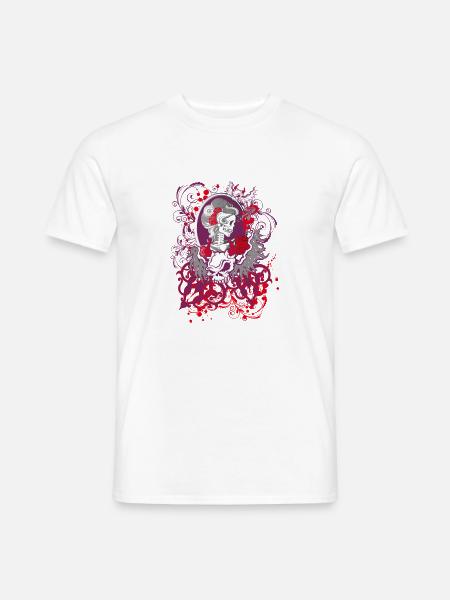 Dia de los Muertos - Männer T-Shirt - Weiß