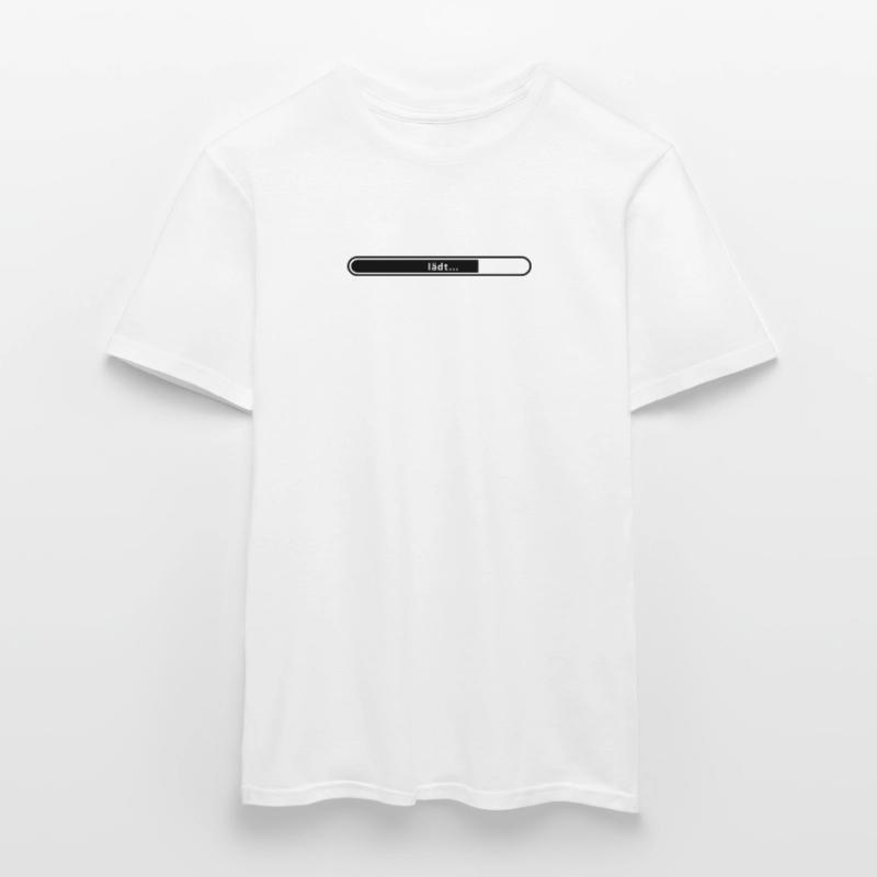 Loading bar status bar installation time Men’s T-shirt