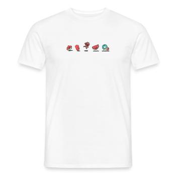 Friends - Friends - Christmas - Gingerbread - Men's T-Shirt - white - Front - AI Model Male 178 dark (178cm)