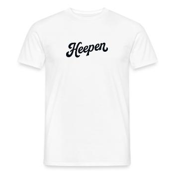 Heepen Bielefeld#heepenstyle - Männer T-Shirt - Weiß - Vorne - AI Model Male 178 dark (178cm)