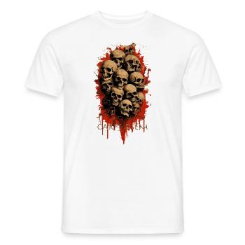 Carpe diem - Men's T-Shirt - white - Front - AI Model Male 178 dark (178cm)