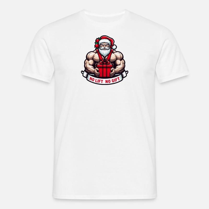 No lift no gift - Men's T-Shirt - white