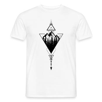 ADVENTURE DREAMCATCHER 01 - Männer T-Shirt - Weiß - Vorne - AI Model Male 178 dark (178cm)