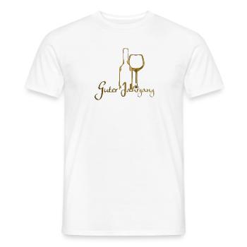 Guter Jahrgang - Männer T-Shirt - Weiß - Vorne - AI Model Male 178 dark (178cm)