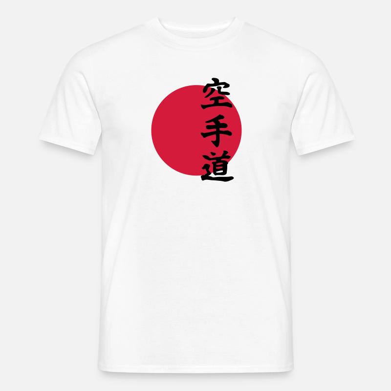 karate - Männer T-Shirt - Weiß
