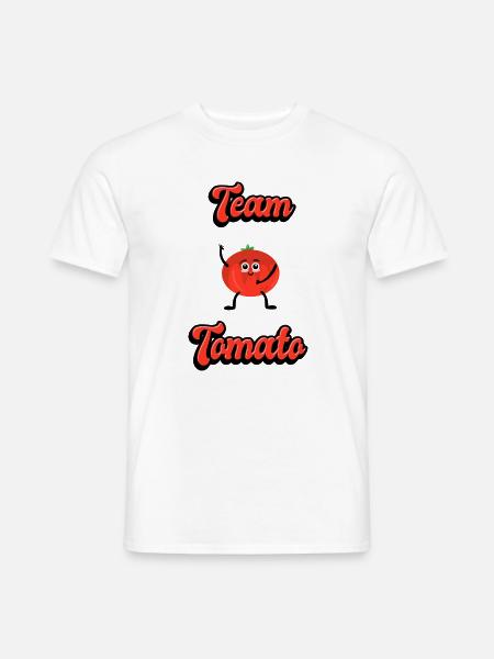 Team Tomatoes - T-shirt homme - blanc