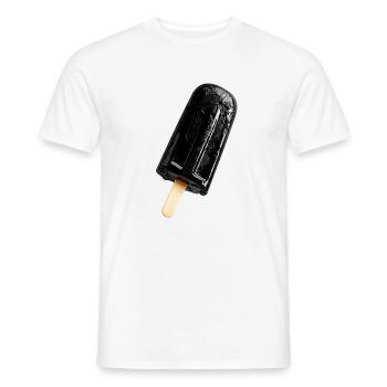 Eis am Stil schwarz - Männer T-Shirt - Weiß - Vorne - AI Model Male 178 dark (178cm)