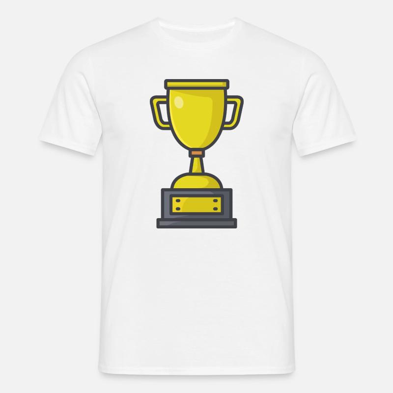 Trophäe - Männer T-Shirt - Weiß