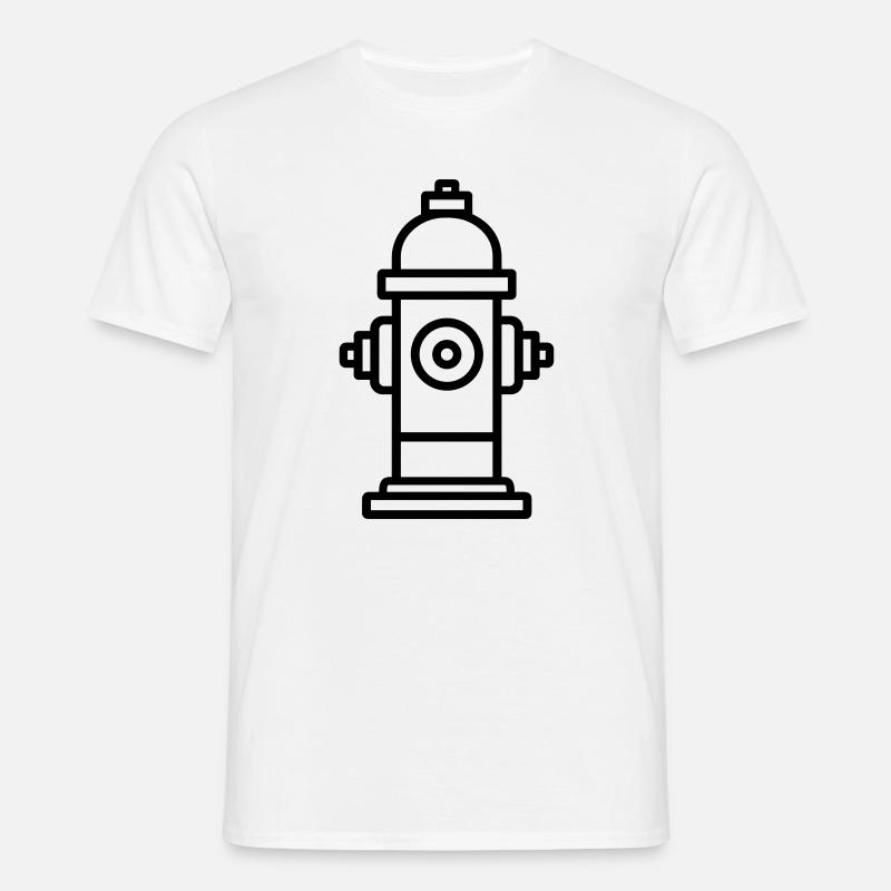 Fire hydrant - Men's T-Shirt - white