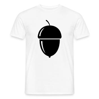 Eiche - Männer T-Shirt - Weiß - Vorne - AI Model Male 178 dark (178cm)