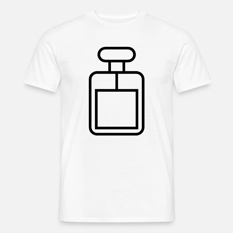 perfume bottle - Men's T-Shirt - white