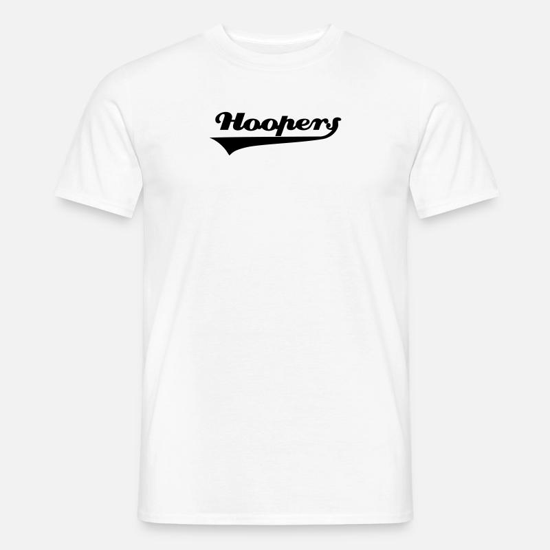 hoopers - Männer T-Shirt - Weiß