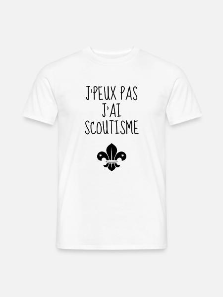 Scout Scouting Pfadfinder Pfadfinderin Scoutisme - Men's T-Shirt - white