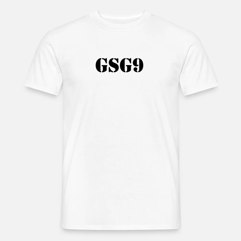 GSG9 Grenzschutzsgruppe 9 - Männer T-Shirt - Weiß