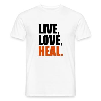 docteur - T-shirt homme - blanc - Devant - AI Model Male 178 dark (178cm)