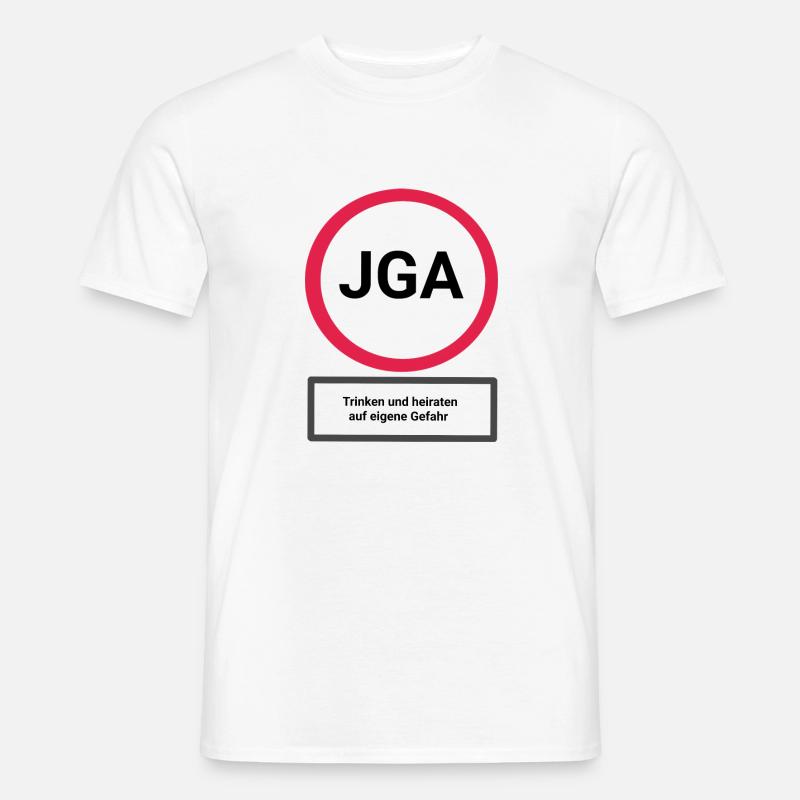 Junggesellenabschied - Männer T-Shirt - Weiß