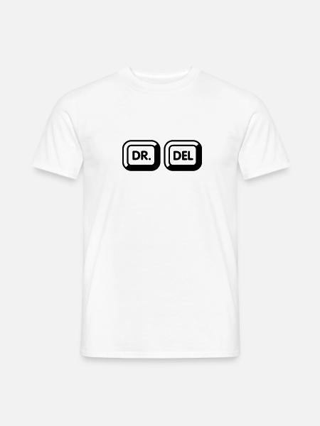 Doktor delete | 1c - Männer T-Shirt -