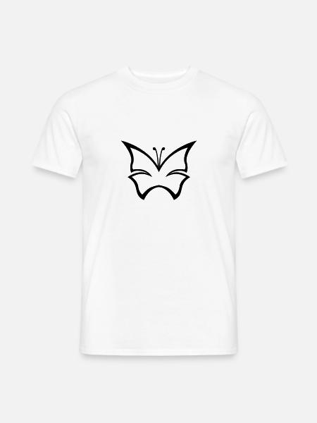 butterfly - Men's T-Shirt - white
