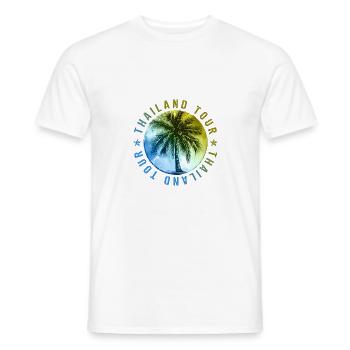 Thailand Tour Urlaub - Männer T-Shirt - Weiß - Vorne - AI Model Male 178 dark (178cm)