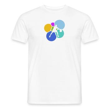 Basketteur BBall Hooping - T-shirt homme - blanc - Devant - AI Model Male 178 dark (178cm)