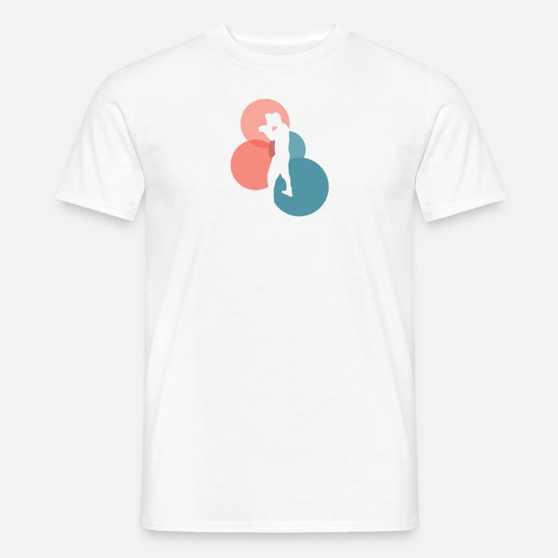 Boxer Boxe Boxe - T-shirt homme - blanc