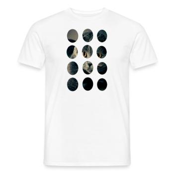 Funny Cat | Tee shirt | Design Humor - T-shirt homme - blanc - Devant - AI Model Male 178 dark (178cm)