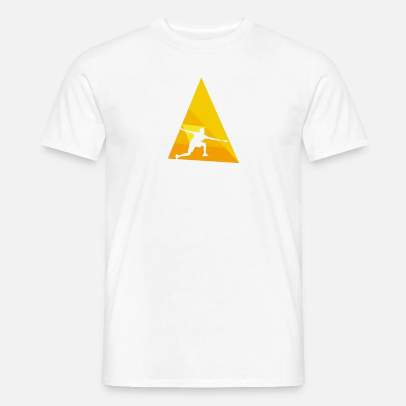 Badminton Drop Drop Badmintonschläger - Männer T-Shirt - Weiß