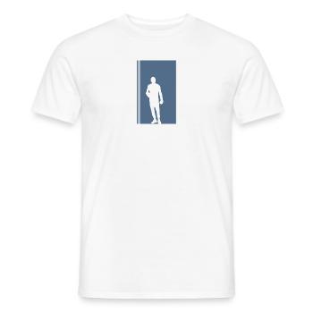Punch Boxing Boxing Bag Boxe - T-shirt homme - blanc - Devant - AI Model Male 178 dark (178cm)
