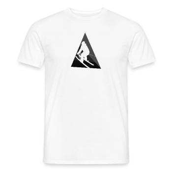 Ski Schnee Schifoan Schnee - Männer T-Shirt - Weiß - Vorne - AI Model Male 178 dark (178cm)