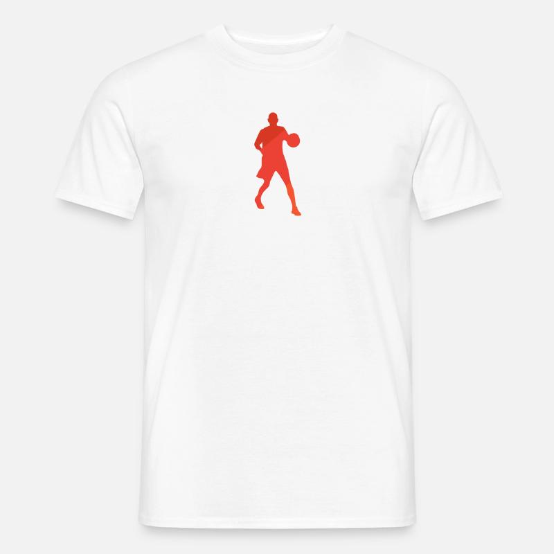 Basketball Dunk Hooping - Männer T-Shirt - Weiß