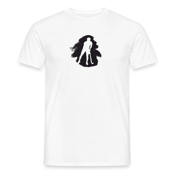 Indoor Hockey Hockey Indoor Hockey - Men's T-Shirt - white - Front - AI Model Male 178 dark (178cm)