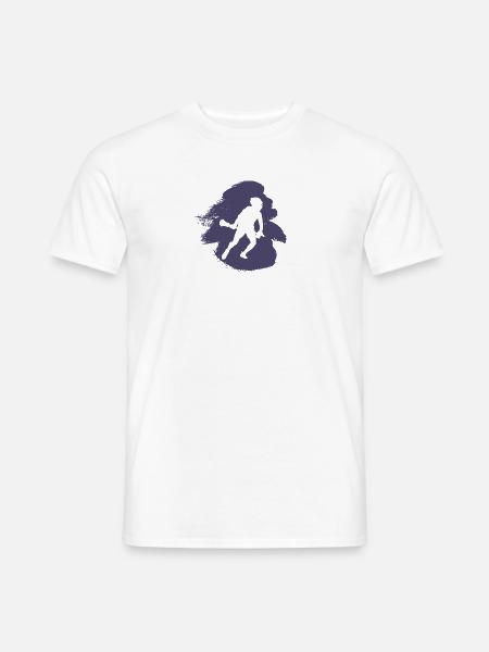 Lacrosse Lacrosse Intercrosse - Männer T-Shirt - Weiß