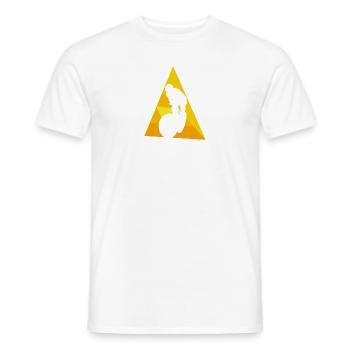 Mountain Biking Trail Trail - Men's T-Shirt - white - Front - AI Model Male 178 dark (178cm)