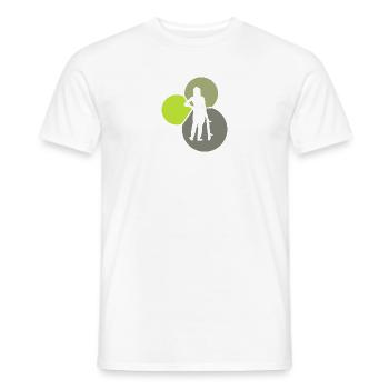 Skater Skate - Männer T-Shirt - Weiß - Vorne - AI Model Male 178 dark (178cm)