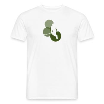Hockey IceHockey Shootout - Männer T-Shirt - Weiß - Vorne - AI Model Male 178 dark (178cm)