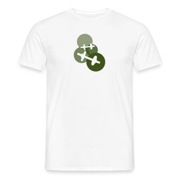 Weightlifting Weightlifting - Männer T-Shirt - Weiß - Vorne - AI Model Male 178 dark (178cm)