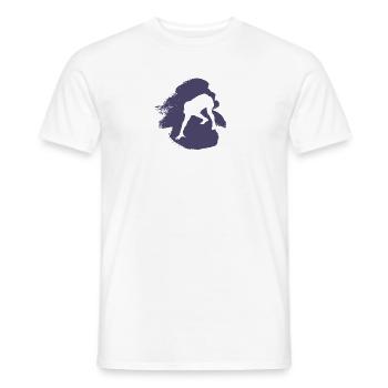 Footballeur américain Footballeur - T-shirt homme - blanc - Devant - AI Model Male 178 dark (178cm)