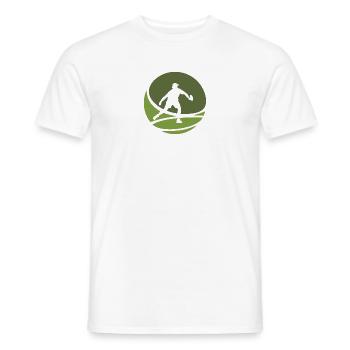 Sports de balle Joueurs de pickleball Joueurs de pickleball - T-shirt homme - blanc - Devant - AI Model Male 178 dark (178cm)