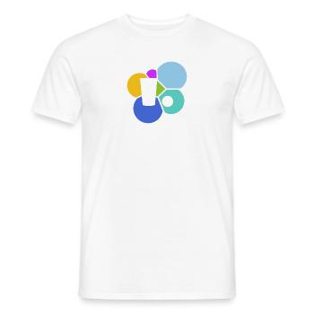 Party Party Bierpong - Männer T-Shirt - Weiß - Vorne - AI Model Male 178 dark (178cm)