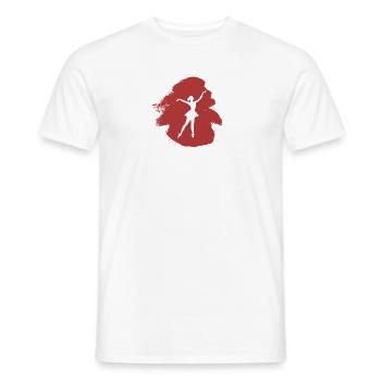 Ballerina Schwanensee Ballett Tänzerin - Männer T-Shirt - Weiß - Vorne - AI Model Male 178 dark (178cm)
