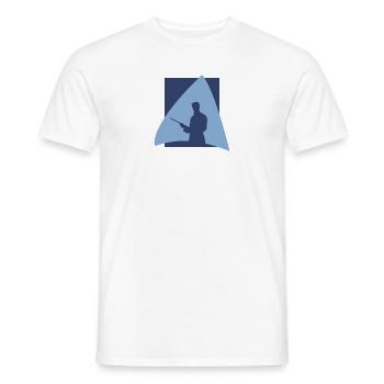 Billiard Ball Billiard Player Billiards - Men's T-Shirt - white - Front - AI Model Male 178 dark (178cm)