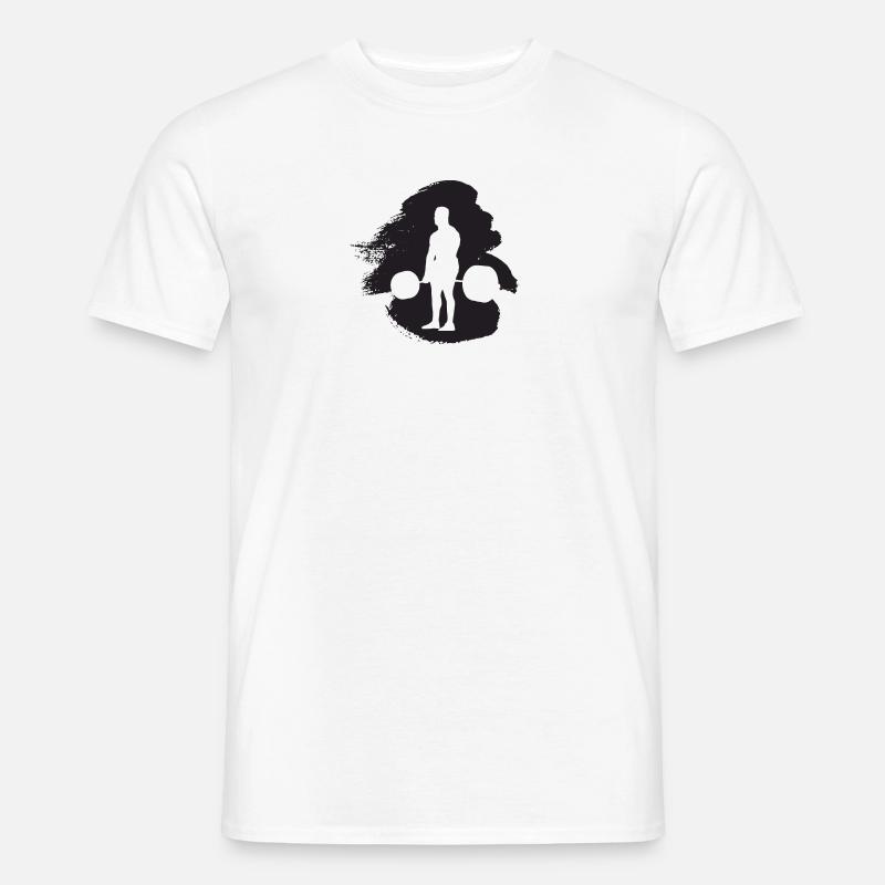 Bodybuilder Gym Bodybuilder - Männer T-Shirt - Weiß