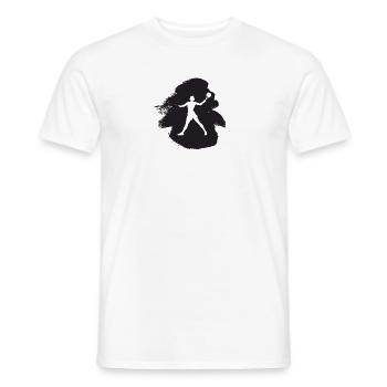 Beachball Beach Tennis Strandtennis - T-shirt homme - blanc - Devant - AI Model Male 178 dark (178cm)