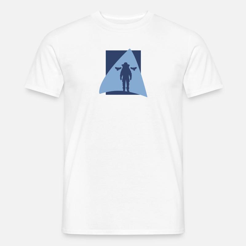 Beekeeping honey bee beekeeper - Men's T-shirt - white